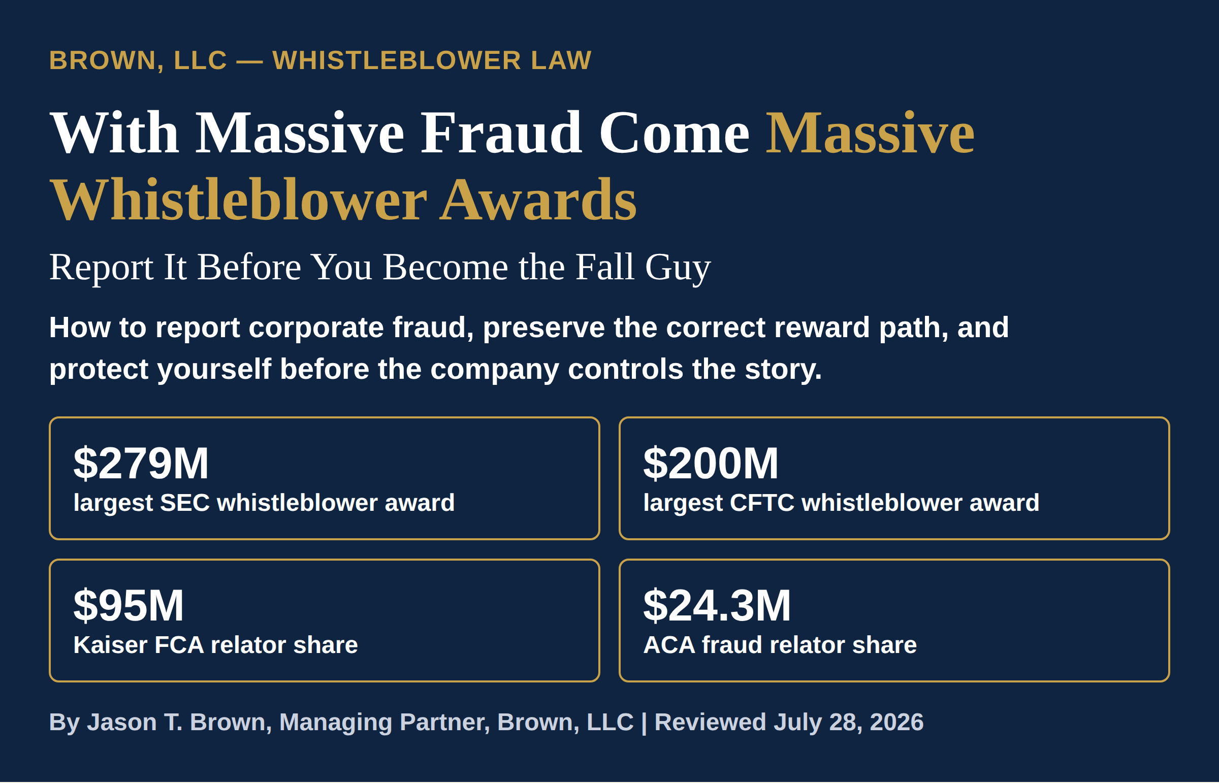 Brown, LLC banner reading 