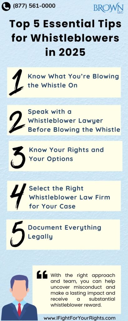 Top 5 Essential Tips for Whistleblowers in 2025