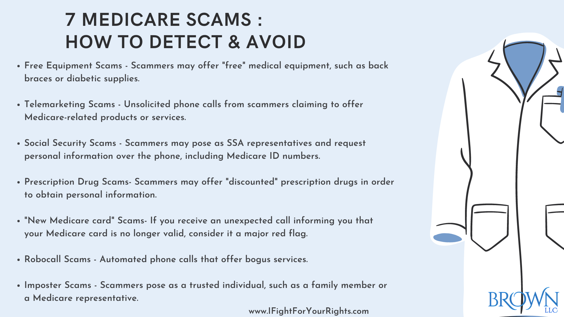 7 Medicare Scams How to Detect and Avoid Brown, LLC