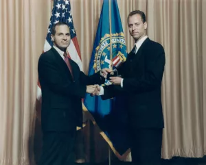 Jason T. Brown with Former FBI Director Louis J. Freeh